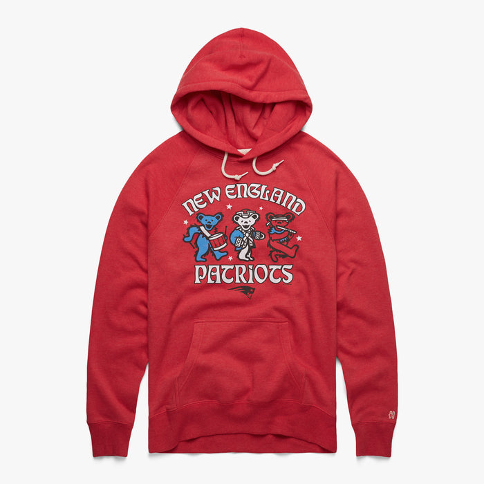 NFL x Grateful Dead x Patriots Hoodie