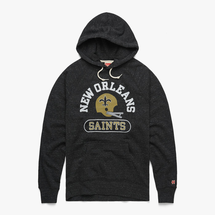 New Orleans Saints Throwback Helmet Hoodie