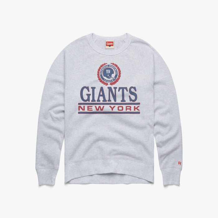 New York Giants Crest Crewneck