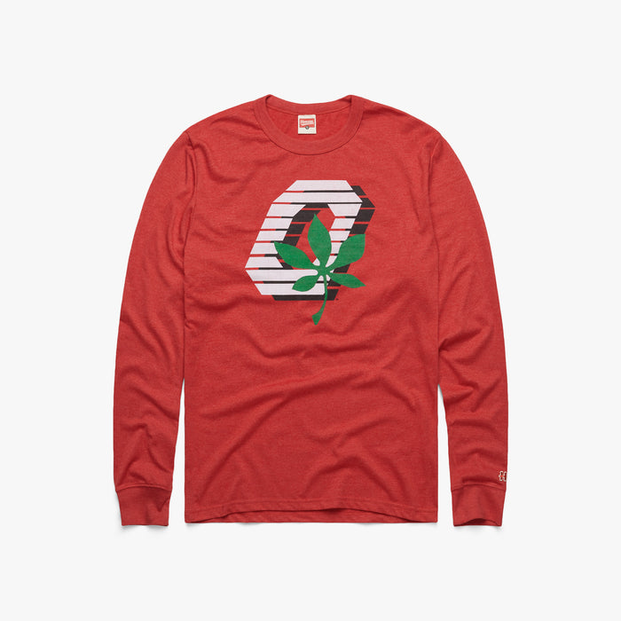 Ohio State Buckeye Leaf Long Sleeve Tee