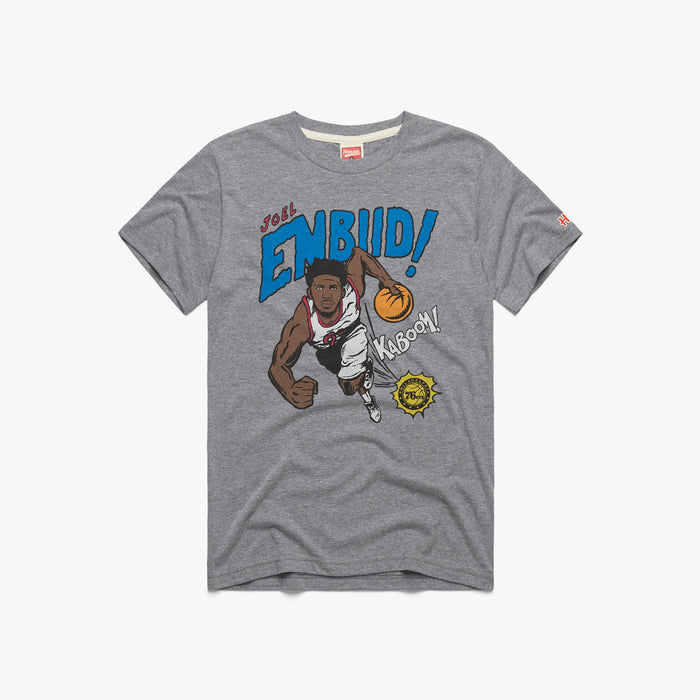 Philadelphia 76ers Comic Book Joel Embiid