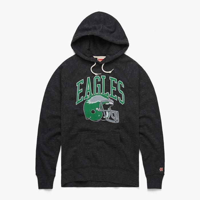 Philadelphia Eagles Helmet Retro Hoodie