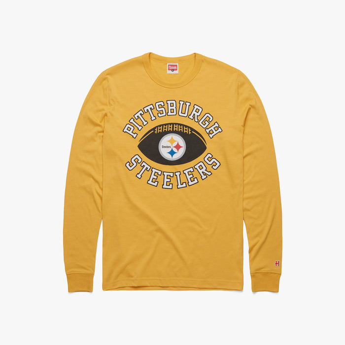 Pittsburgh Steelers Pigskin Long Sleeve Tee