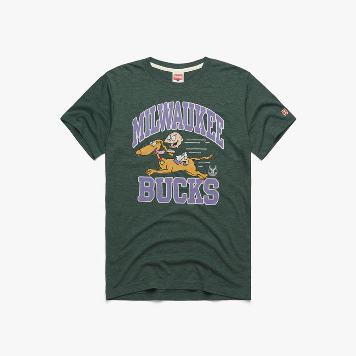 Rugrats Tommy And Spike X Milwaukee Bucks