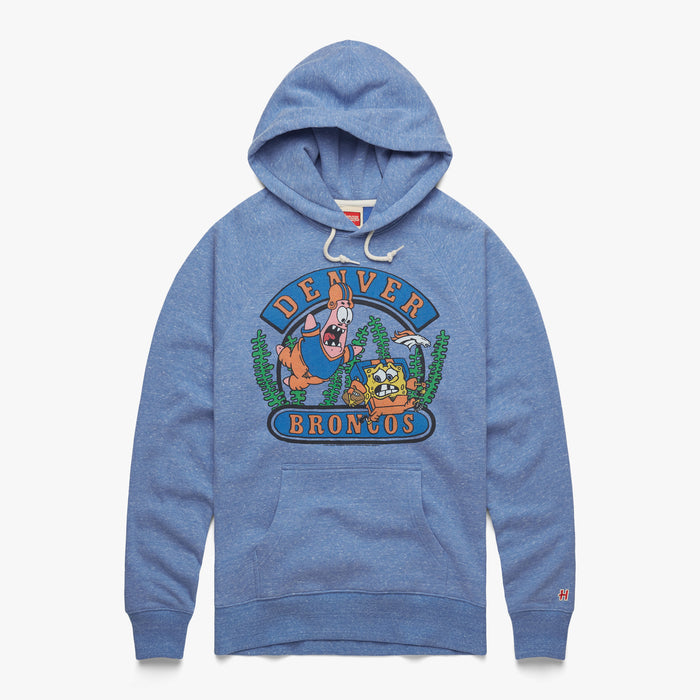 SpongeBob And Patrick X Denver Broncos Hoodie