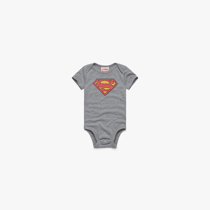 Superman Logo Baby One Piece