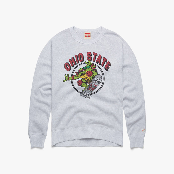 TMNT Raphael x Ohio State Kick Shell Crewneck