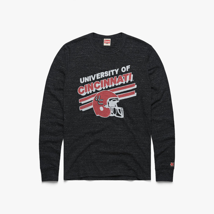 U Of Cincinnati Football Long Sleeve Tee