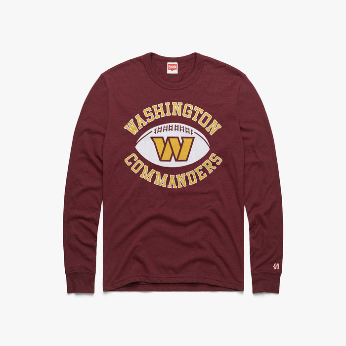 Washington Commanders Pigskin Long Sleeve Tee