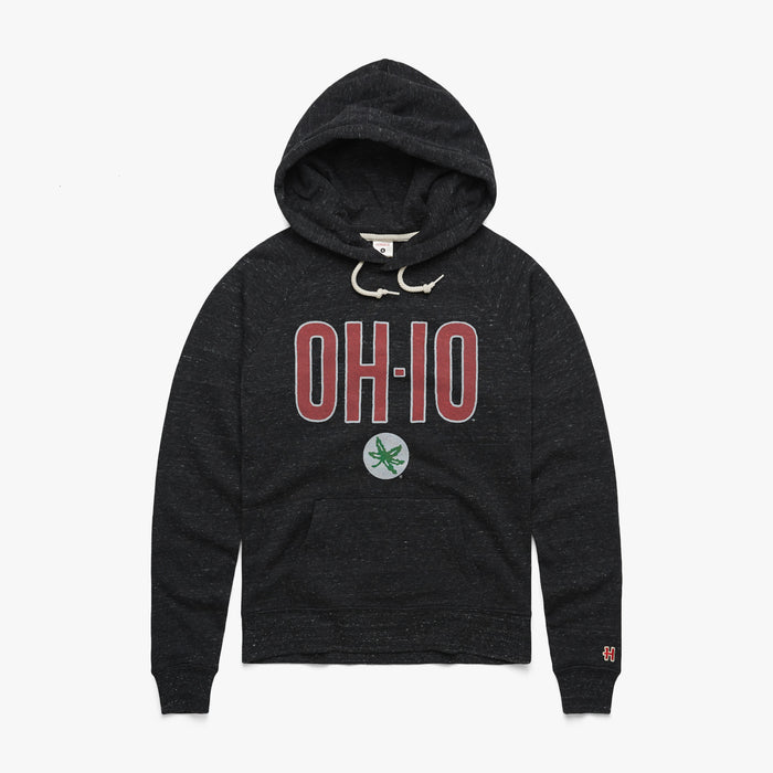 Women's OH-IO Buckeye Leaf Hoodie