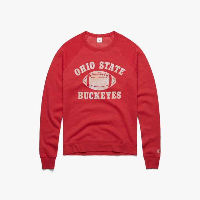 Women's Ohio State Buckeyes Football Crewneck