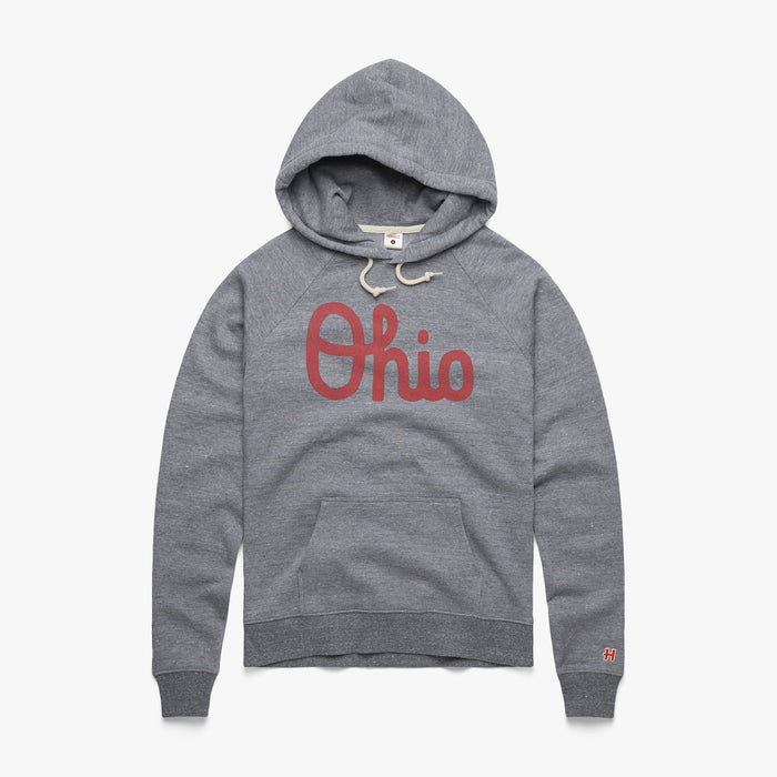 Women's Script Ohio Hoodie