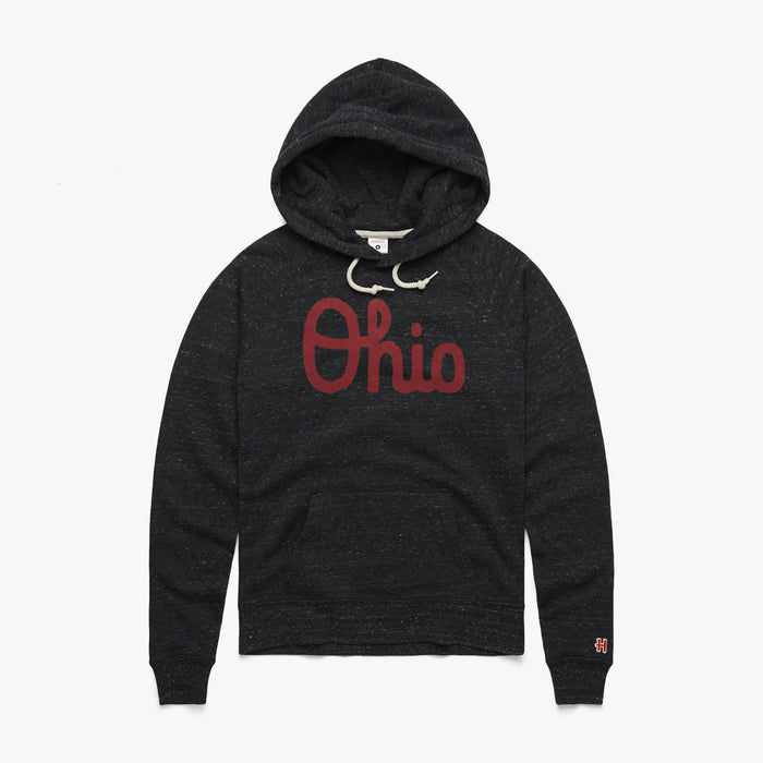 Women's Script Ohio Hoodie