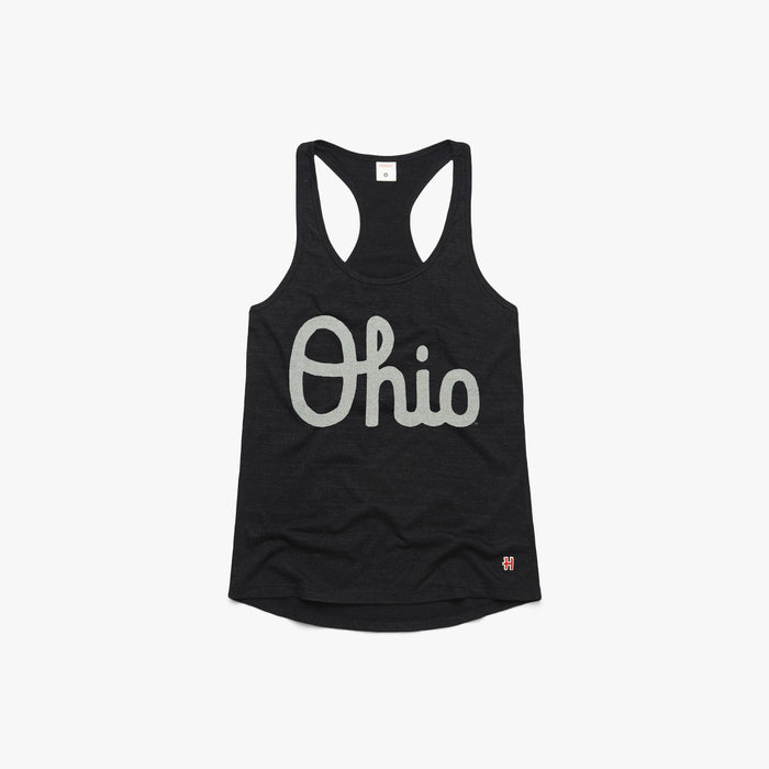 Women's Script Ohio Racerback