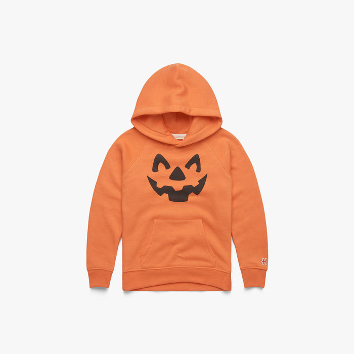 Youth Jack-O-Lantern Face Hoodie