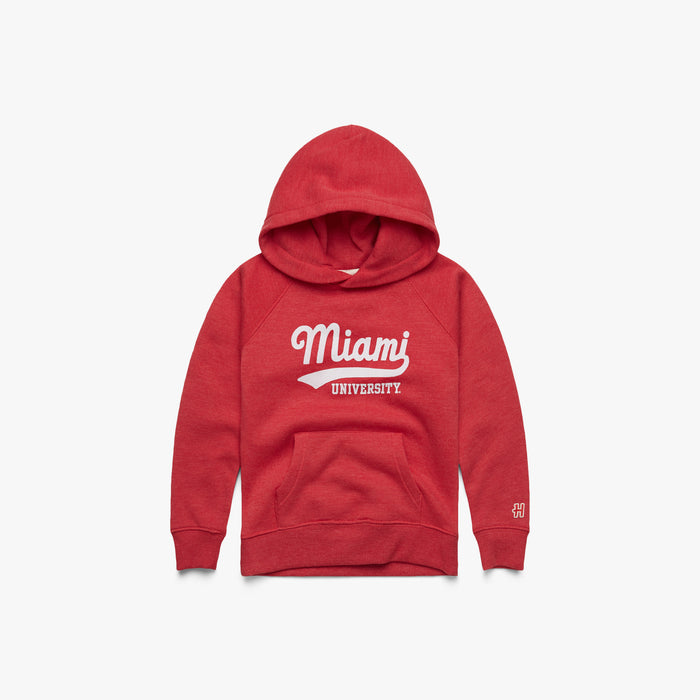 Youth Script Miami University Hoodie