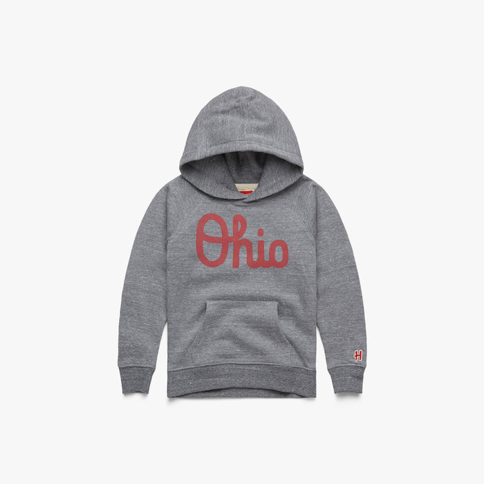 Youth Script Ohio Hoodie