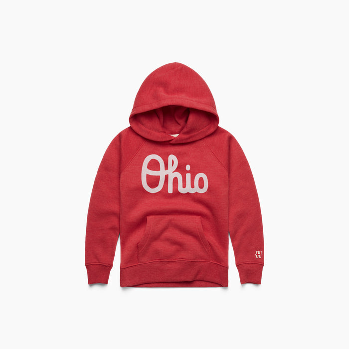 Youth Script Ohio Hoodie